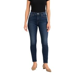 I&M PREMIUM JEANS Dark Wash 5Pocket Button Fly Modern Sleek Womens Size 9